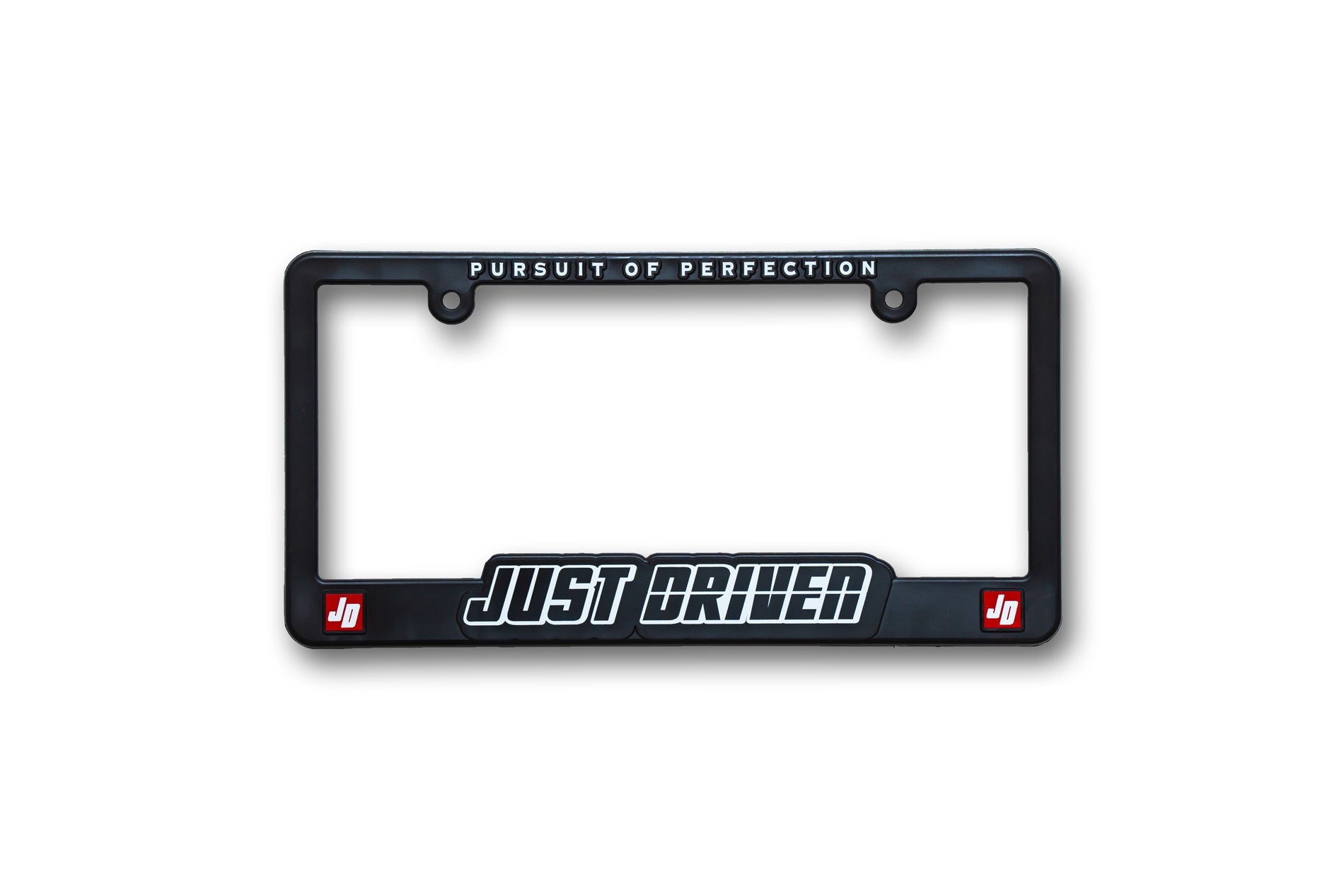 JUST DRIVEN - License Plate Frame