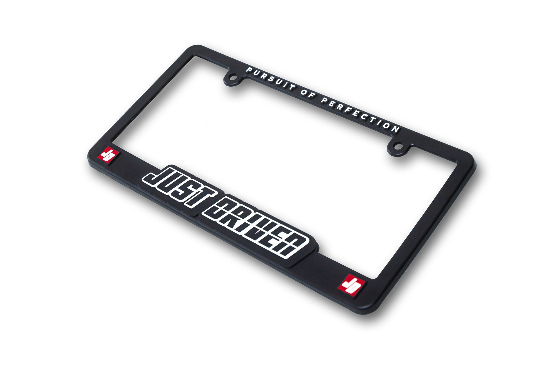 JUST DRIVEN - License Plate Frame