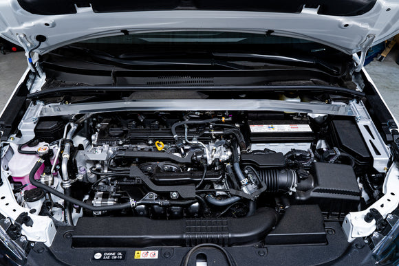 TOM'S Racing- Upper Performance Rod (Front) - GR Corolla Hatchback (2023+) / Toyota Corolla Hatchback (2019+) / Corolla Sedan (2020+)