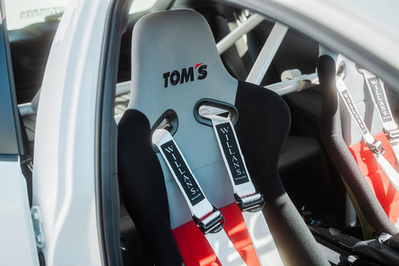TOM'S Racing - TOM'S HERITAGE EDITION Bucket Seats (Carbon Kevlar) ** Pre-Order : ETA End of August **