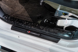 TOM'S Racing - Forged Carbon Front Scuff Plate Cover - Toyota GR Corolla [2023+]