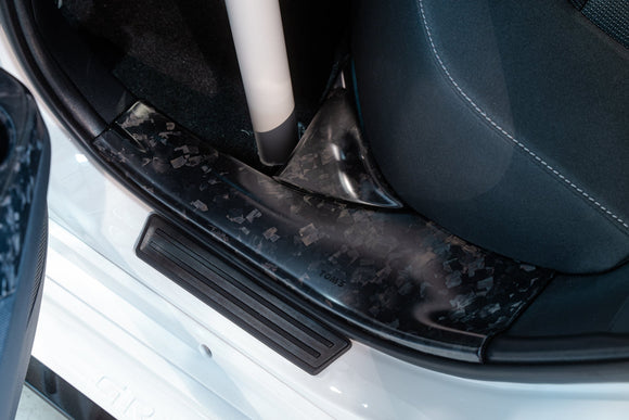TOM'S Racing - Forged Carbon Rear Scuff Plate Cover - Toyota GR Corolla [2023+] ** ETA END OF JULY **
