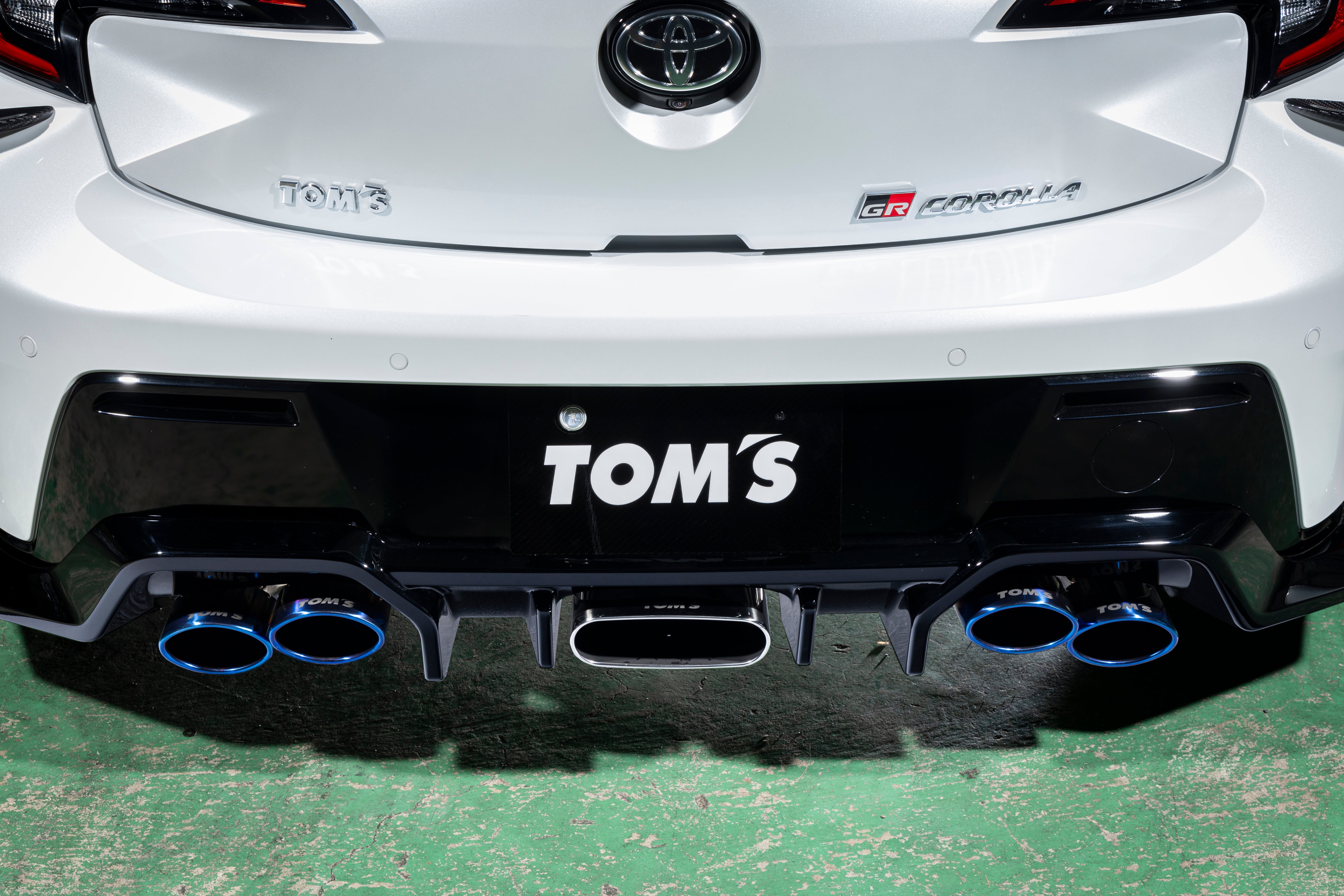 TOM'S Racing - Type TK [Takamoto Katsuta] TOM'S Barrel Exhaust - Toyota GR Corolla [2023+] ** ETA END OF JULY **