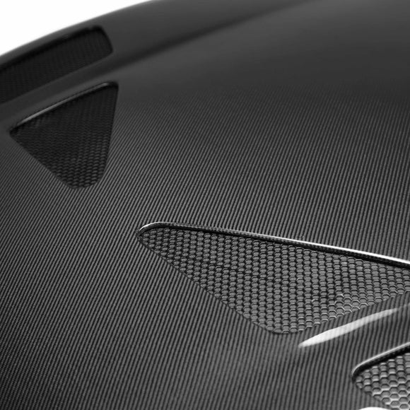 Seibon - TR Style Carbon Fiber Hood - Toyota Supra (JZA80)
